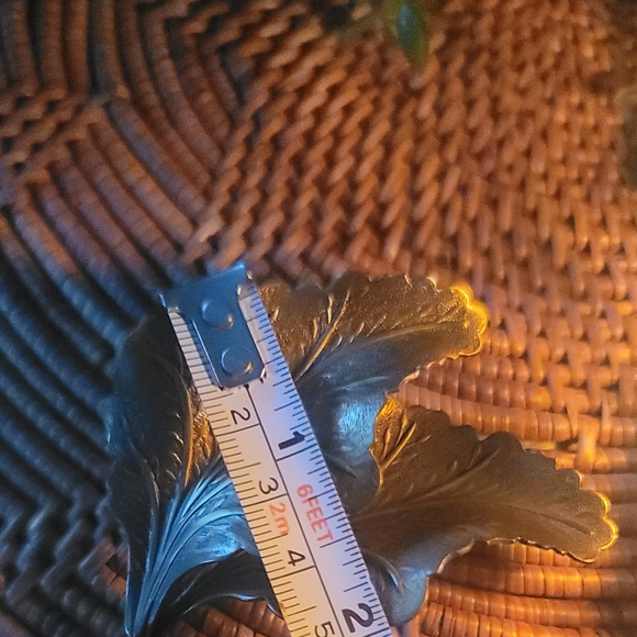 Vintage, double leaf broach - Picture 4 of 4